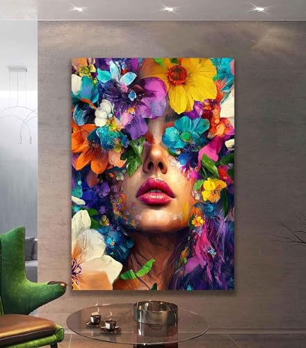 Imprimés de roses tableau mural fleurs 30x45cm moderne - 2