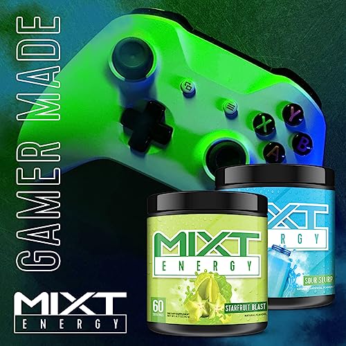Mixt Energy Supplement, Designed For Energy And Focus, 8 Hour Energy Drink, Awesome Taste, Gaming Energy, Keto Approved (60 Servings, Rainbow Candy) #TOP30