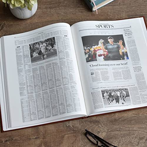 Signature-gifts-Personalized-Baseball-History-Book-Sports-Fan-Gift-A-Major-League-History-Told-Through-Archive-Newspaper-Coverage