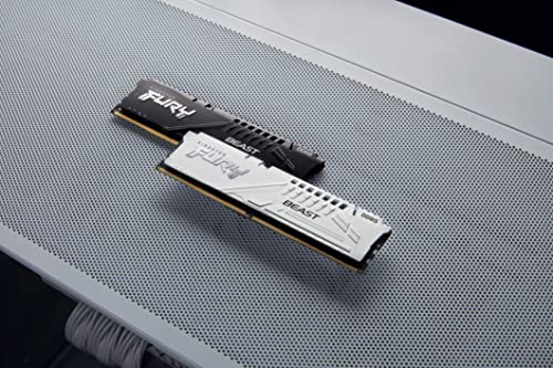 Image of Kingston FURY Beast White 16GB (1x16GB) 5600MT /s CL36 DDR5 DIMM | Overclocking | AMD EXPO | Single Module | KF556C36WE-16