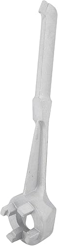 Miniatura 2 de Llave de aluminio de 10 pulgadas para barriles de 10, 15, 20, 30, 55 galones, chispas, segura, ligera, resistente y duradera