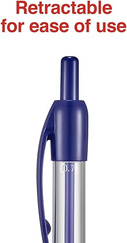 Miniatura 4 de STAPLES 2498403 Bolígrafo Rt Fino 0.7Mm Blu Dz