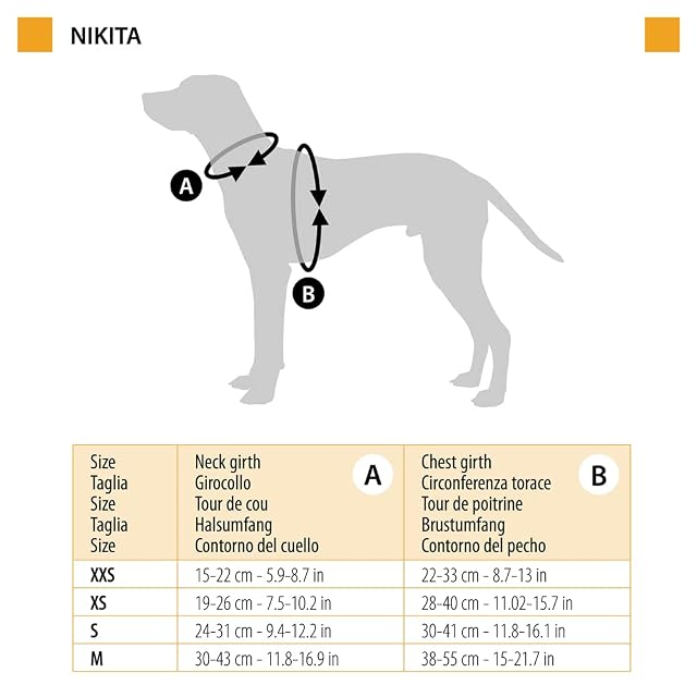 Foto 2 de 6 de Arnés para perros NIKITA XS, transpirable, acolchado y ajustable