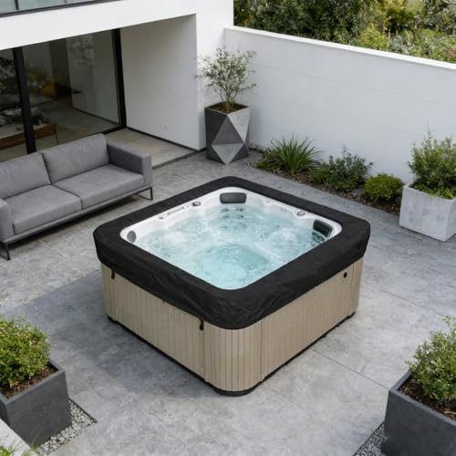 Bâche de piscine pliable contre l'eau verte bâche légère avec cordon de serrage - 4