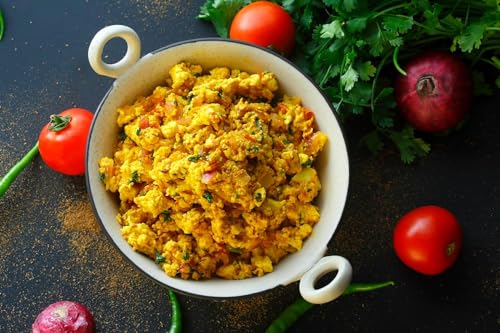 Image of Eat Easy Ready to Eat Paneer Combo of 4, Each Packet Serves 2, Freeze Dried | Veg Paneer Bhurji, Butter Masala, Chilli, Tikka Masala | Just Add Hot Water & Cook, Instant Indian Food for Travel, Camping