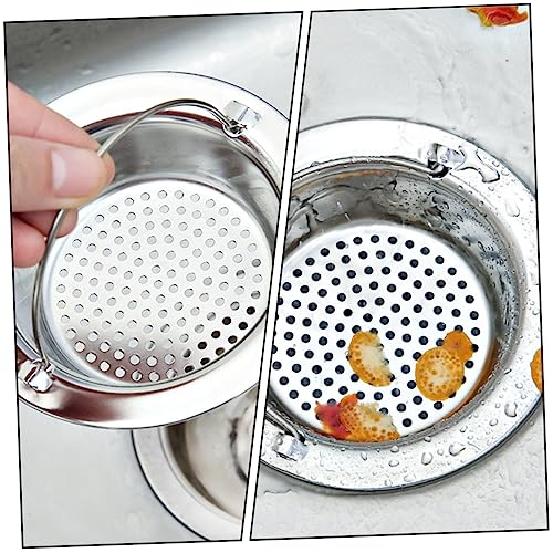 Coladores de acero inoxidable para cocina y baño 6 piezas miniatura 6