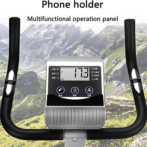 Image of Bike Exercise Bike Bicycle Magnetic Control Mute Fitness Equipment Indoor Mini Sports Pedal Bicycle for Gym Home Cardio Workout Machine Training