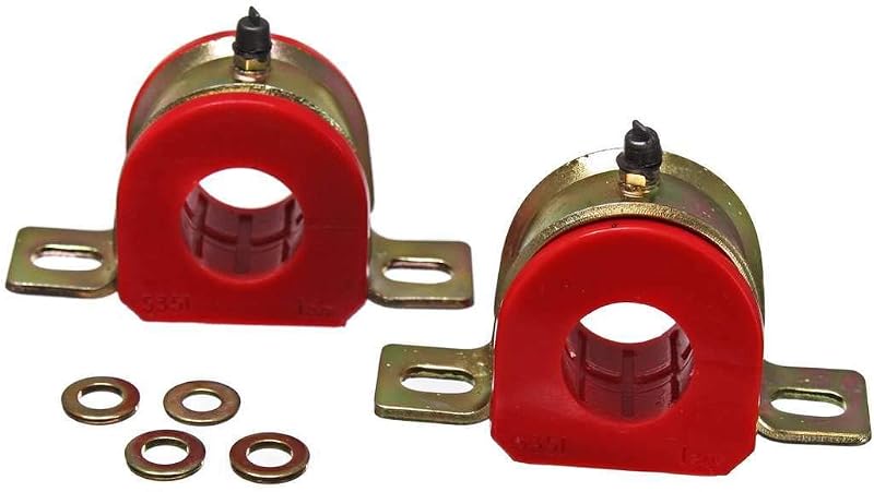Buchas da barra estabilizadora Energy Suspension 9.5172R para barra de 3,18 cm – Conjunto
