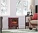 Duraflame Electric Freestanding Infrared Quartz Fireplace Stove, Red