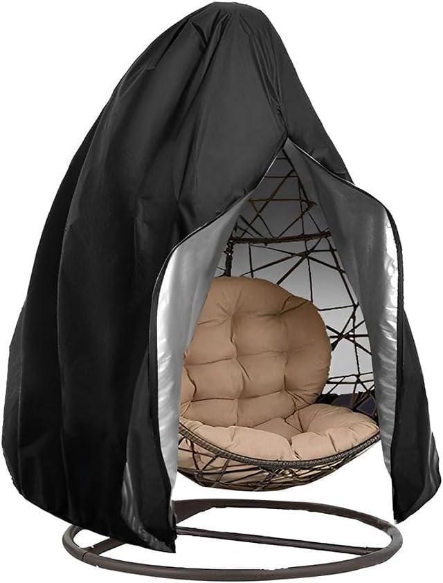Housse de jardin pour chaise suspendue : protégez votre fauteuil œuf sur la terrasse