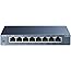 TP-Link TL-SG108 V3 8-Ports Gigabit Netzwerk Switch (bis 2000MBit/s im Vollduplexmodus, geschirmte RJ-45 Ports, Metallgehäuse