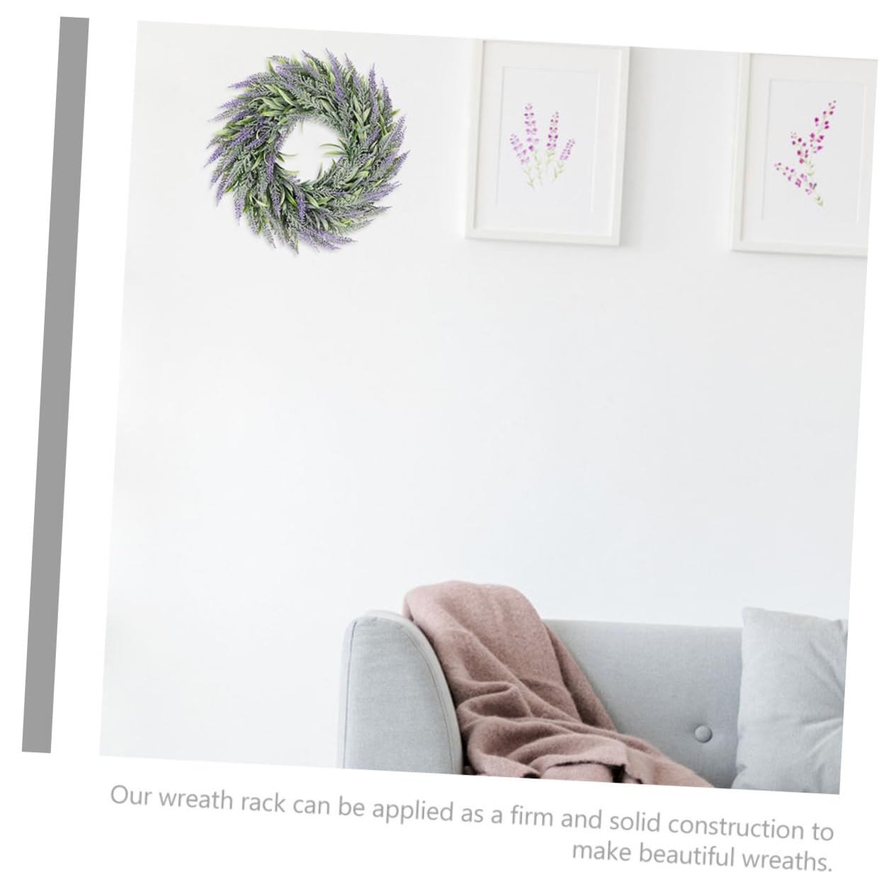 6stücke Metall Blumenkranzrahmen DIY-kranzstütze Eisen Gestell Blumenarrangements Osterkranzhalter Girlandenzubehör Runde Kranzformen Metalldraht Kranzrahmen Für Innen Und Außenber