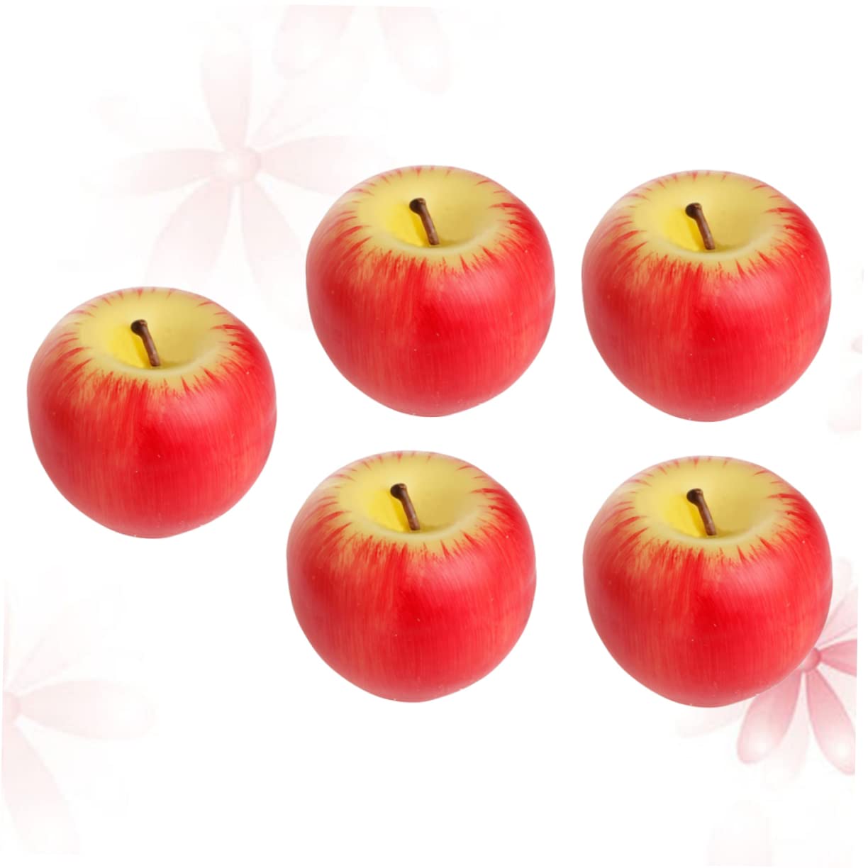 BUTIFULSIC Unique Christmas Decor 5 Artificial Candles Realistic Shape for Wedding Parties