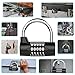 YoungRich Combination Lock 5 Digit Combination Lock Master Padlock Set Safe Waterproof Resettable for Outdoor Box Locker Bike Cabinets Gate Luggage Gym School Office Home Suitcase Storage Toolbox