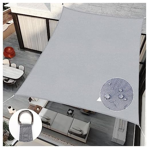 Best affordable outdoor umbrella RICHIE 12'x16' Sun Shade Sail Canopy