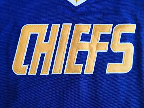 Phoneutrix Hanson Brothers Charlestown Chiefs 16 Jack 17 Steve 18 Jeff Slap Shot Movie Hockey Jersey Blue (16 Blue, Large) by Phoneutrix - Image 6