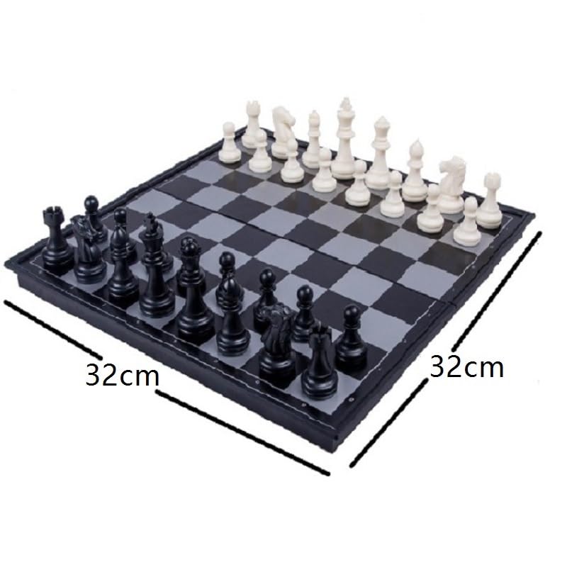 echiquier Jeu d'échecs Classique magnétique et Pliable, Jeux de société familiaux, Jeu d'échecs de Voyage, Jouets éducatifs for Enfants et Adultes echecs Jeu