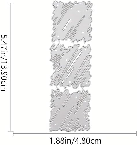 Miniatura 3 de Troquel de corte de metal con marco 3D para álbumes de recortes, troqueles de corte para manualidades, manualidades, decoración de boda, decoración