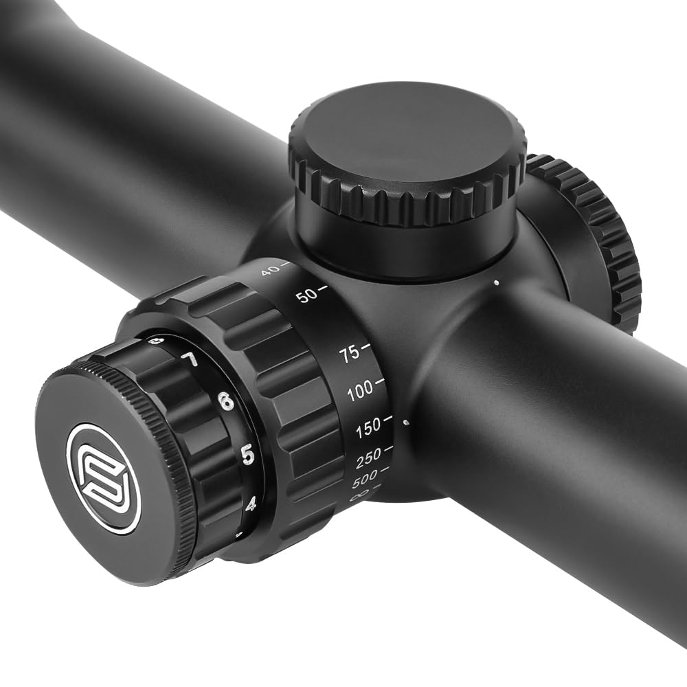 SPINA OPTICS 3-18x56mm Cannocchiale da puntamento Pistola Tiro tattico Mirino ottico, SFP Secondo piano focale Cannocchiale da caccia, Cannocchiali da puntamento tubo da 30 mm