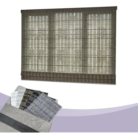 Graywind Custom Natural Roman Shades Blinds Cover