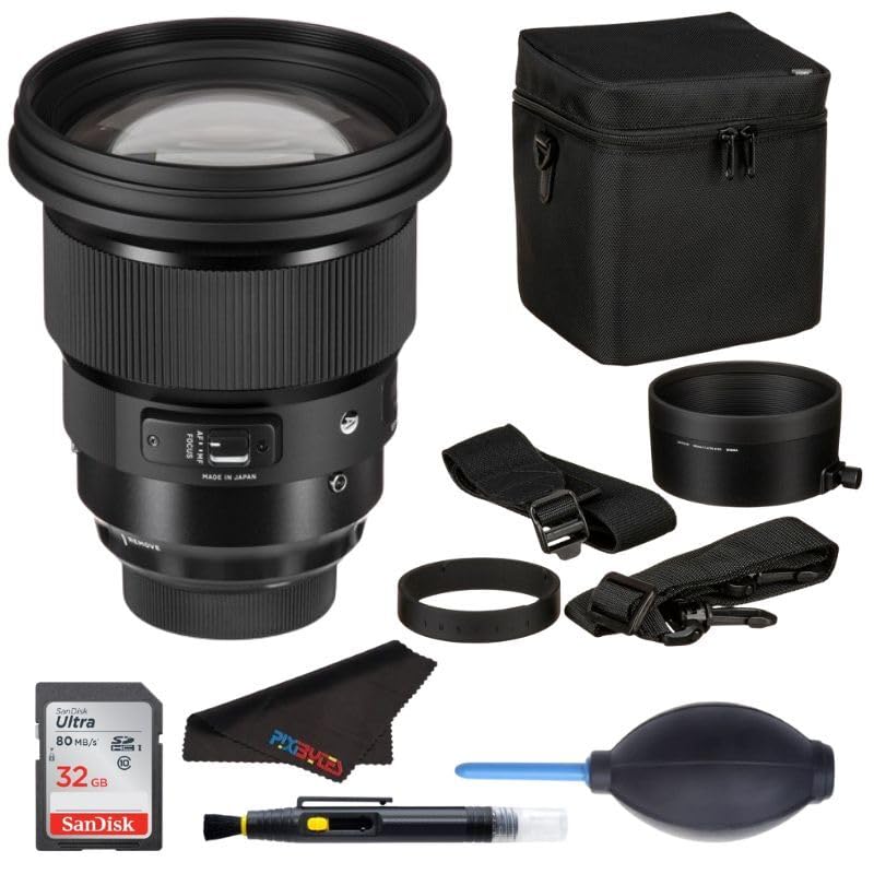 Amazon.com : Sigma 105mm f/1.4 DG HSM Art Lens for Sony E