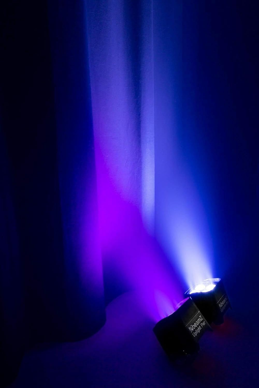 BeamZ BBP94W - Lot de 6 Projecteurs PAR Uplight sur Batterie RGBWA WDMX 48 Watts et Valise - Autonomie 9H, Idéal pour Éclairage de Salle, Mariage, Jardin, Architecture, Hôtel, Restaurant