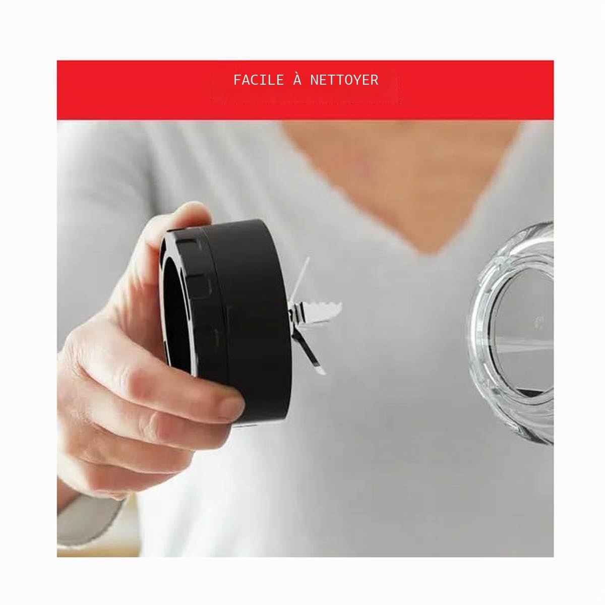 E ELECTROTODO REPUESTOS Y PEQUEÑO ELECTRODOMESTICO Carafe/Bol compatible avec mixeur Moulinex Perfectmix + LM811 (Version 871) non inclus MS-653089