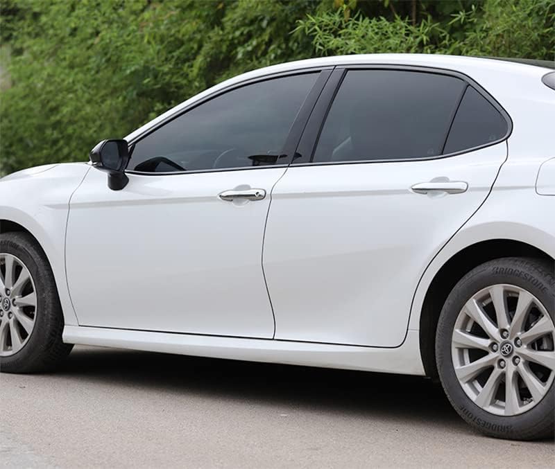 Amazon Kutook 新型カムリ70系 カスタム パーツ ドア差しモール ドアウィンドウガーニッシュ ガーニッシュ 車 バイク