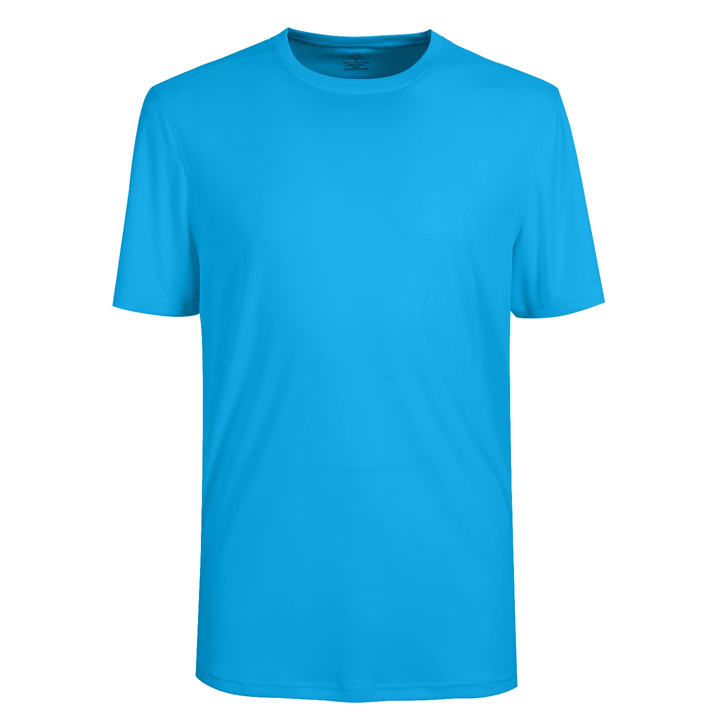 Mens Quick Dry Fit Mositure Wicking Athletic Performance T Shirt -Crewneck Outdoor Activewear Tops