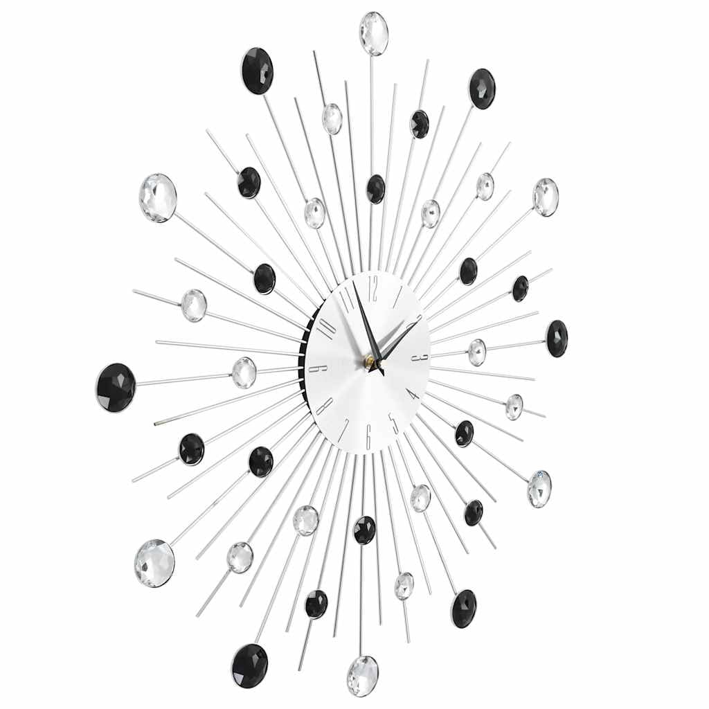 Horloge murale avec mouvement à quartz, design moderne, 50 cm