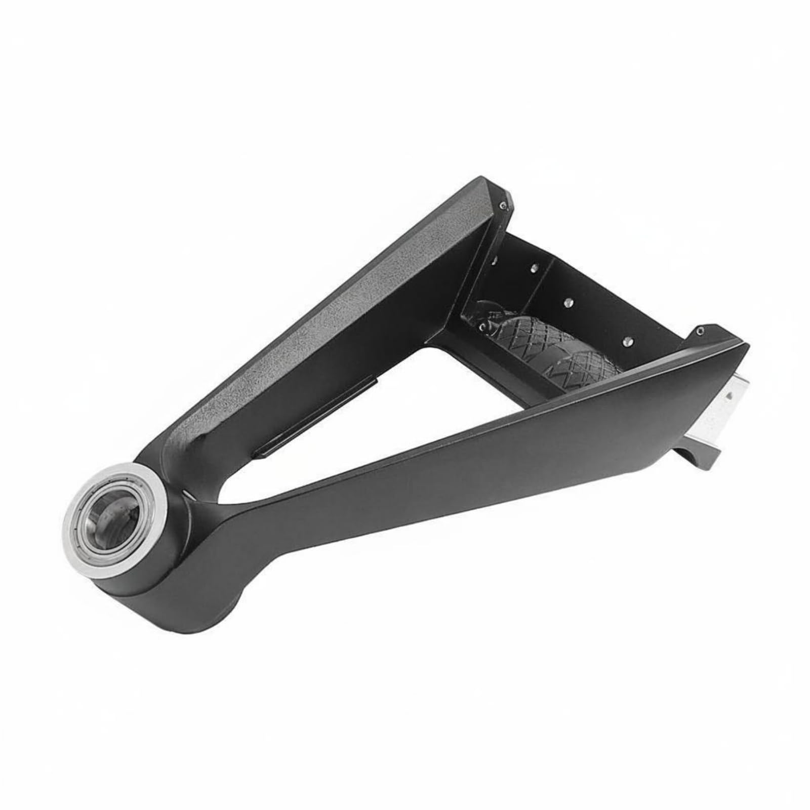 perfeclan Scooter Eje Delantero Horquilla Delantera Repuesto Eje con Rodamientos Aleación de Aluminio Acero Resistente Manejo Seguro Adecuado para Patinetes Eléctricos Trayectos Reparación
