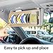 Molain CD Case Holder for Car,DVD Vehicle Sun Visor Organizer for Cars Large Capacity CD Visor Case Car with 12 DVD Storage Sleeves 1 Mesh Pocket 1 Pen Holder and Elastic Strap(Khaki)