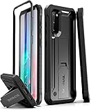 Schnail Titan for Samsung Galaxy S20 Case, Military Grade Drop Tested Heavy Duty Full Body Protective Case with Kickstand - Black