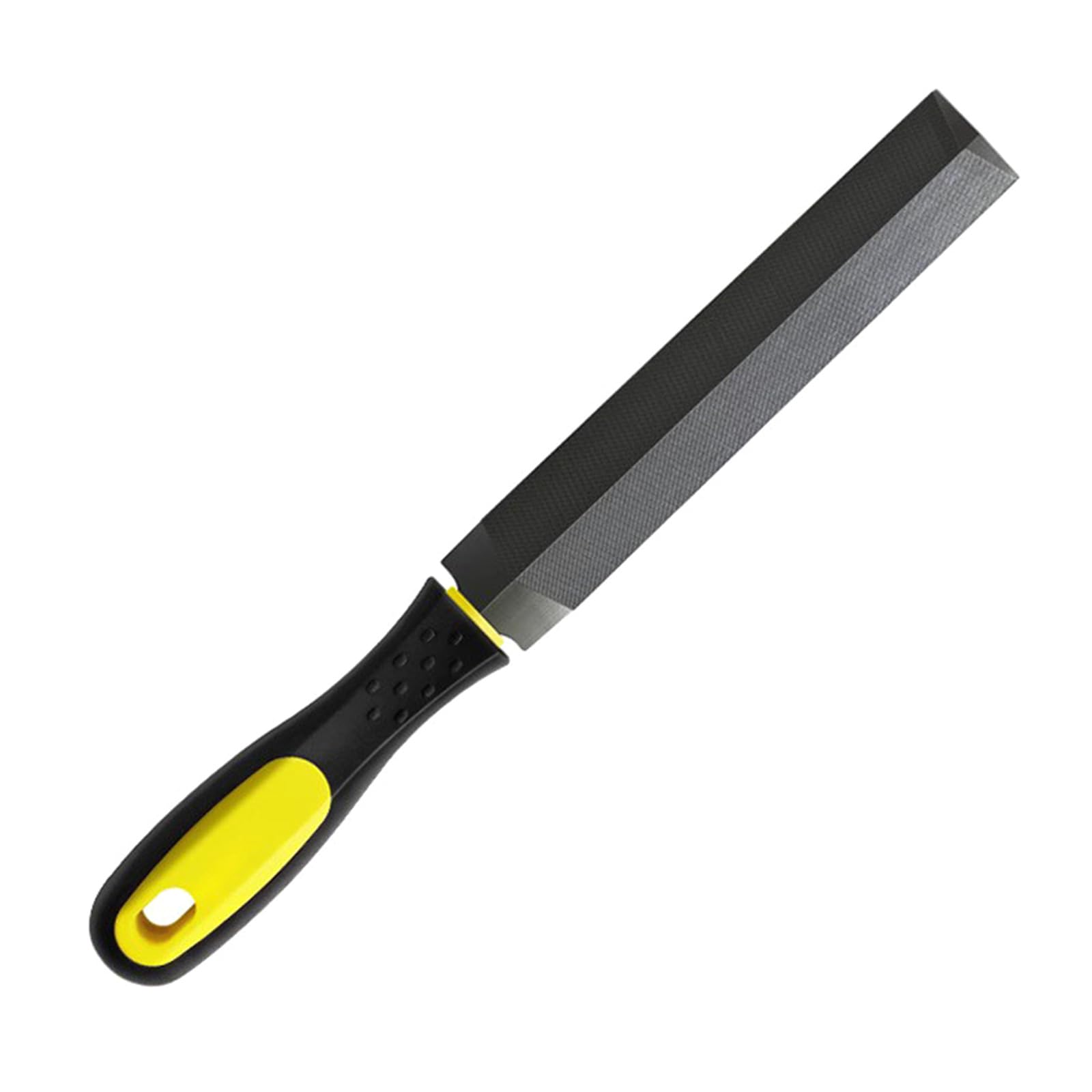 Iwoma 6 Inches Pruning Saw File Bearing Steel Rasp File Carpentry Woodworking Hand Tool Woodworking Fine Tooth Steel File Grinding Tool Pruning Saw Sharpener,