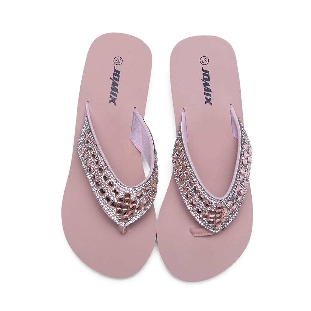 JOMIX Infradito Donna Eleganti Ciabatte Zeppa Casa Mare Piscina