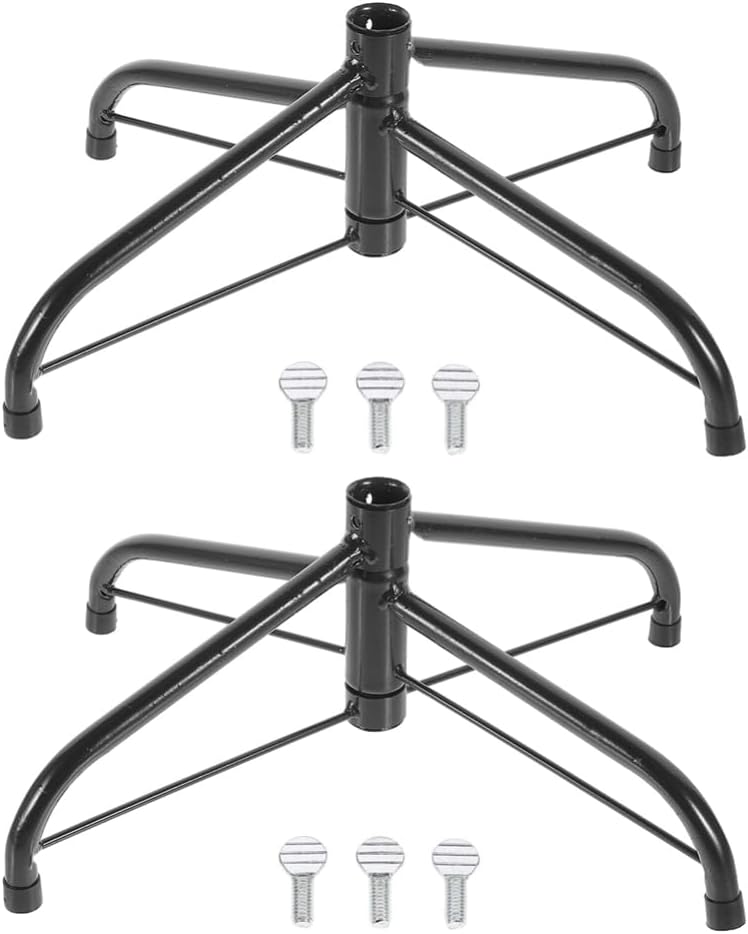 Ciieeo 2pcs Christmas Tree Stand Base for Holiday Decorations Support Pedestal for Artificial Trees Easy to Install Stable Design for Festive Atmosphere