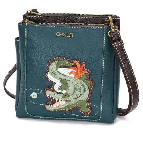 Image of CHALA Merry Messenger RFID Protected Women Faux Leather Shoulder Purse with Adjustable Crossbody Strap