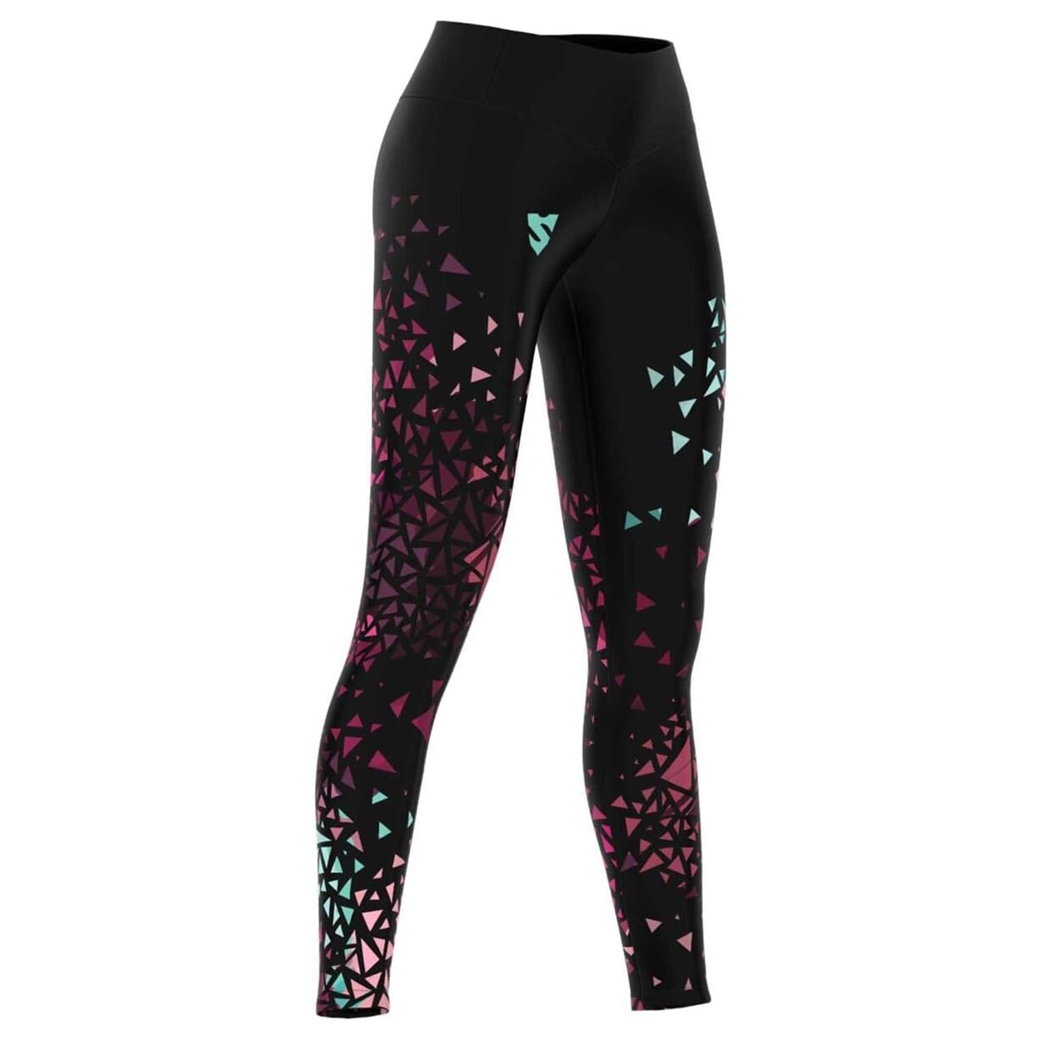 SMMASH Leggings Femme Sport Legging Push Up Taille Haute Long Pantalon Opaque Élastique Jogging Yoga Tenue