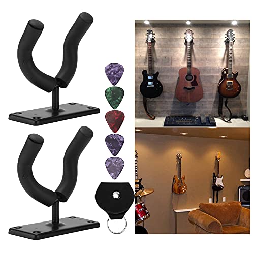 Keeper Support mural pour guitare Stable Guitars Crochet Kit Support en forme de U Structure solide pour écran - Les Beatles, Paul McCartney, John Lennon, RIngo Starr, George Harrison Keeper Support mural pour guitare Stable Guitars Crochet Kit Support en forme de U Structure solide pour écran – Image 3