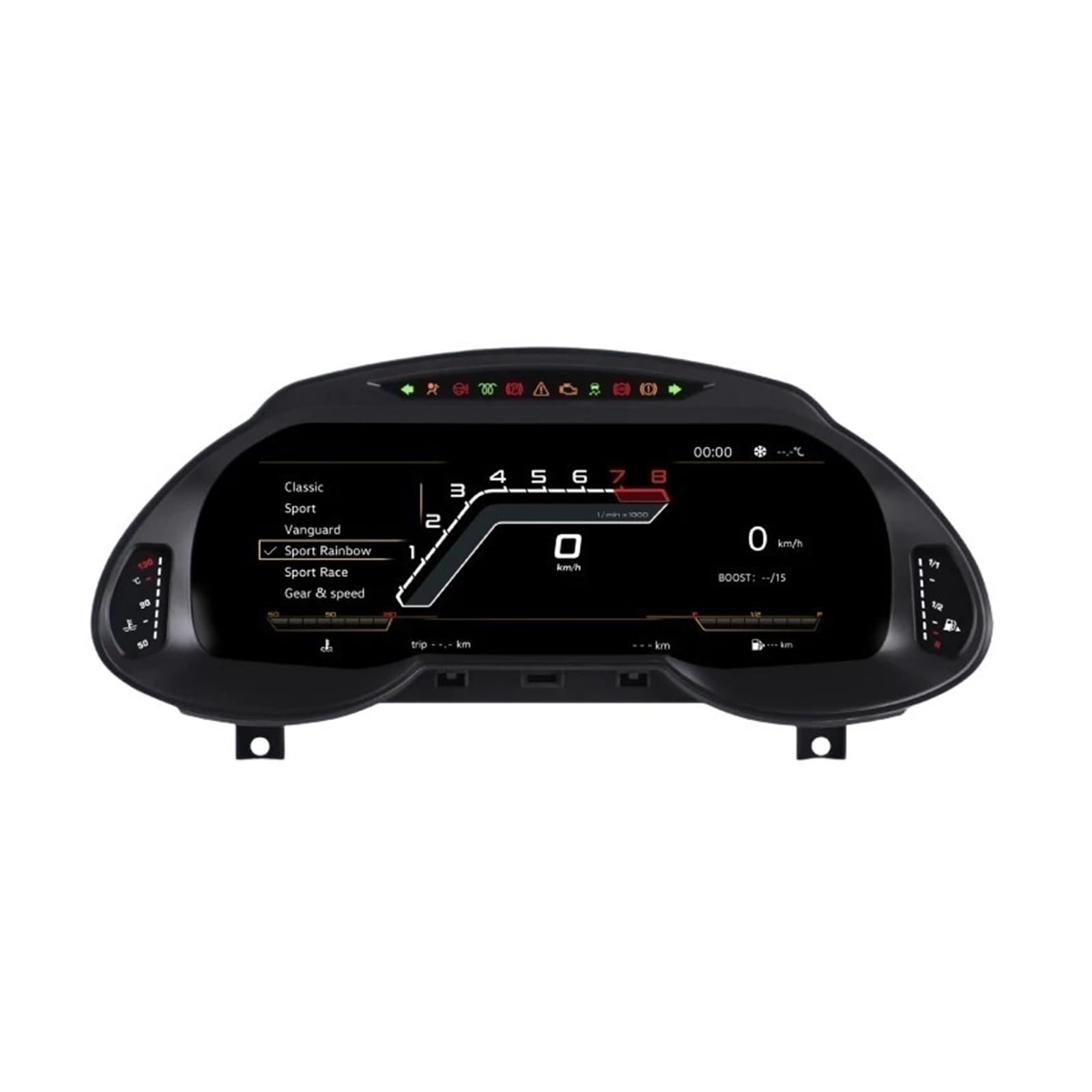Cuadro digital Audi Q5 para actualizar salpicadero analógico a pantalla LCD con Android 7