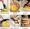 Thickened Heavy-Duty 26pcs Stainless Steel Bowl, Mixing Bowl Set with Lid, Grater Attachment, Non-Slip Bottom and Kitchen Gadget Set, Sizes 7, 4, 2.5, 2.0, 1.5, 1QT, Ideal for Mixing and Serving #3