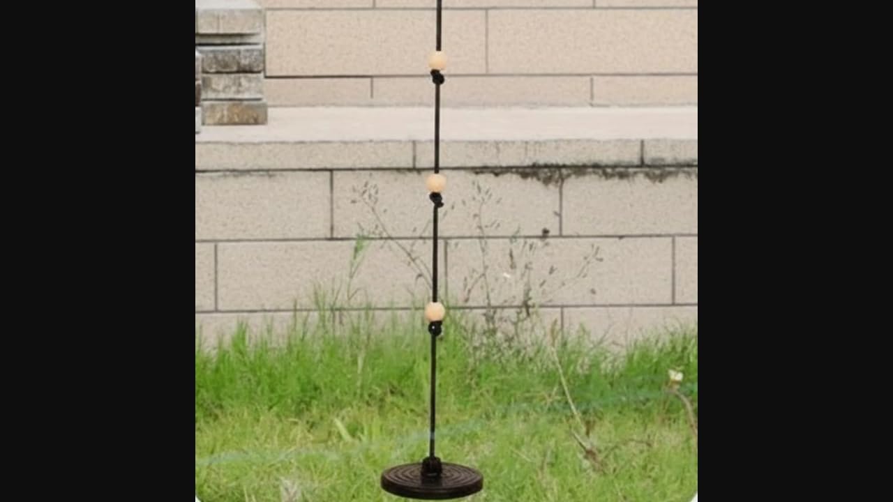 Kids Climbing Rope Ladder, Wooden Hanging Seat Set, Indoor Hanging Gym Toy Disc Climbing Rope