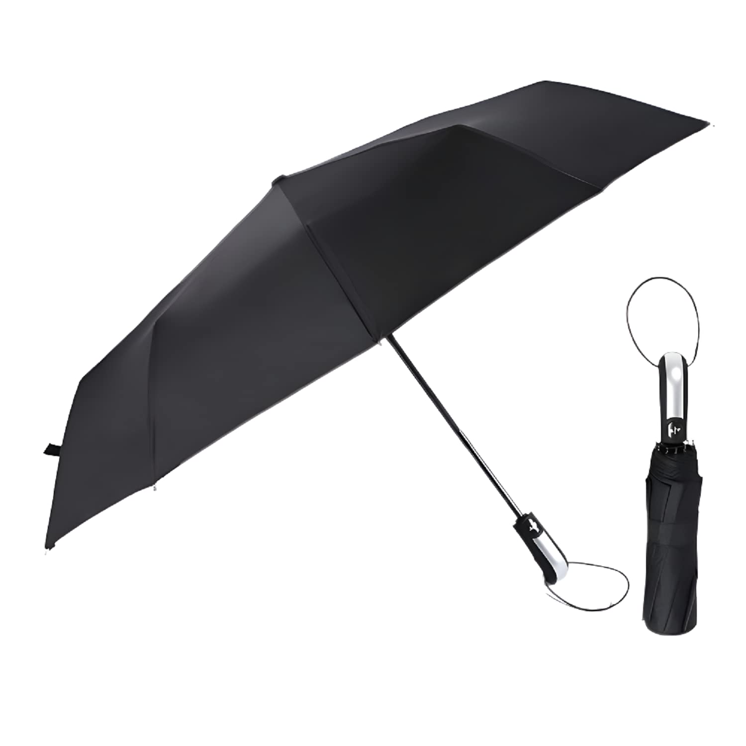 Umbrella for Travel - Auto Open Compact, Lightweight & Folding - Best Windproof Umbrellas for Rain, Sun & Wind UV Protection,Easy Carry for Women and Men.