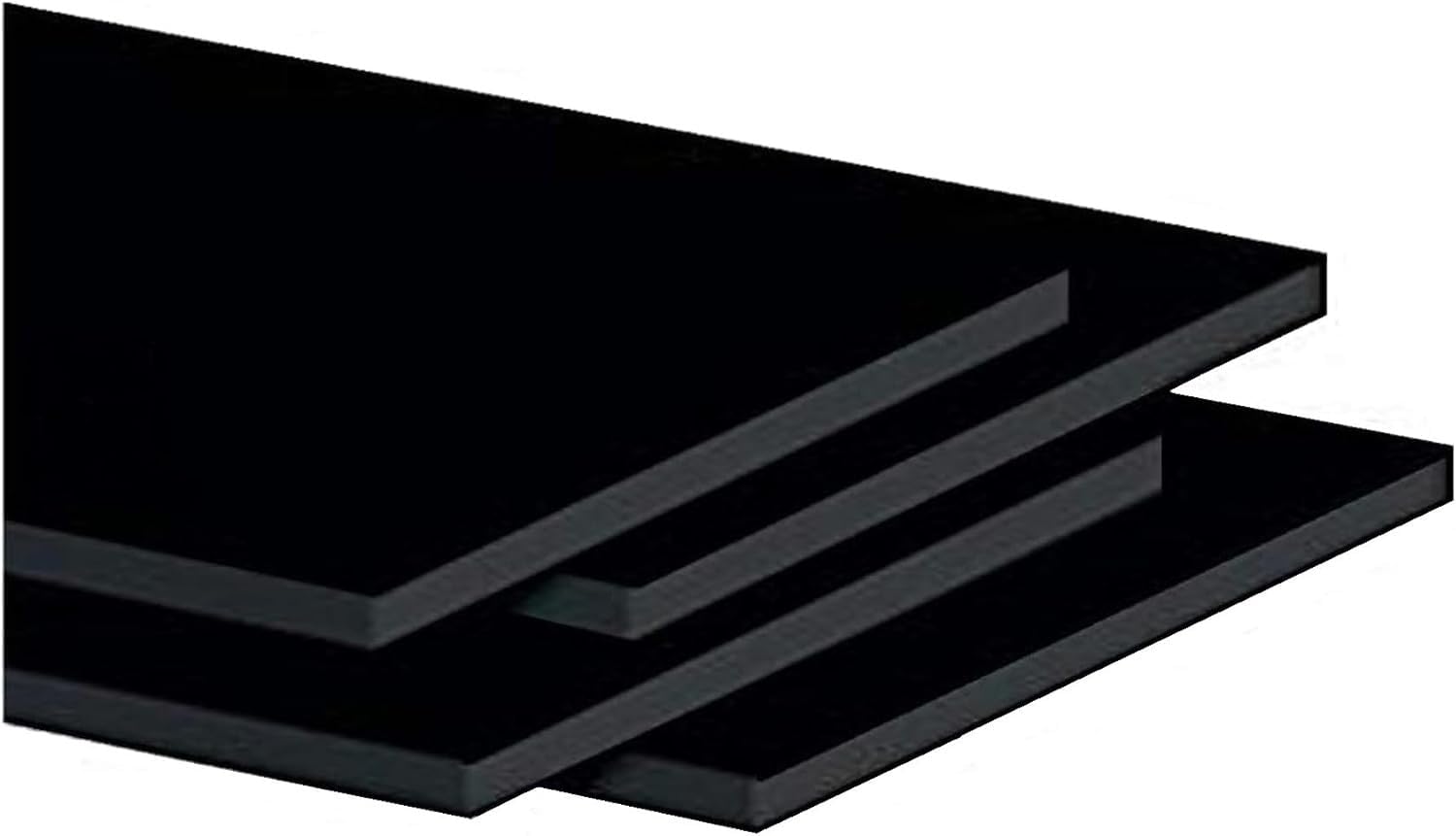 kartonów pióro czarne "Classic" 50x65 cm, grubość 5 mm, ‎4 sztuka (zestaw 1), EMI craft
