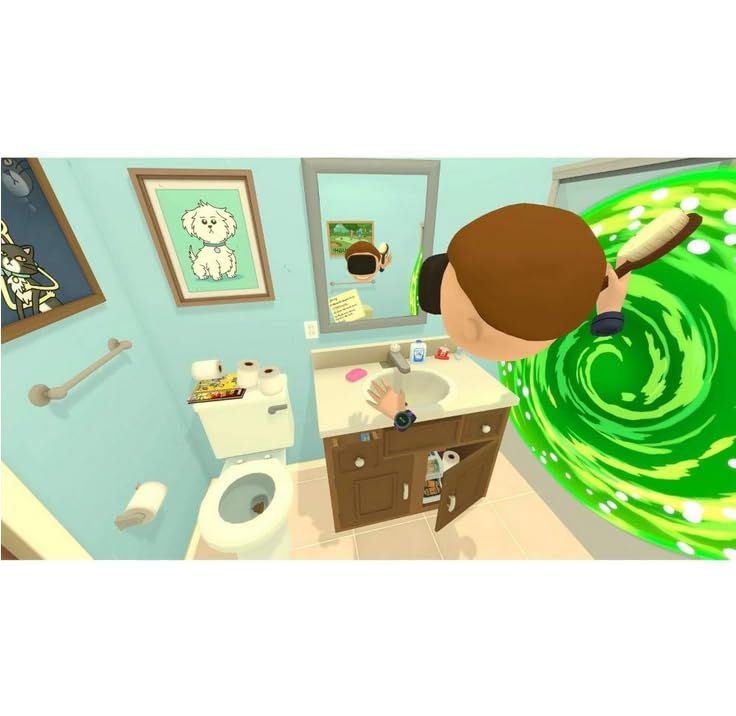 Rick and Morty: Virtual Rick-Ality (PSVR) - For Playstation 4 (Renewed)
