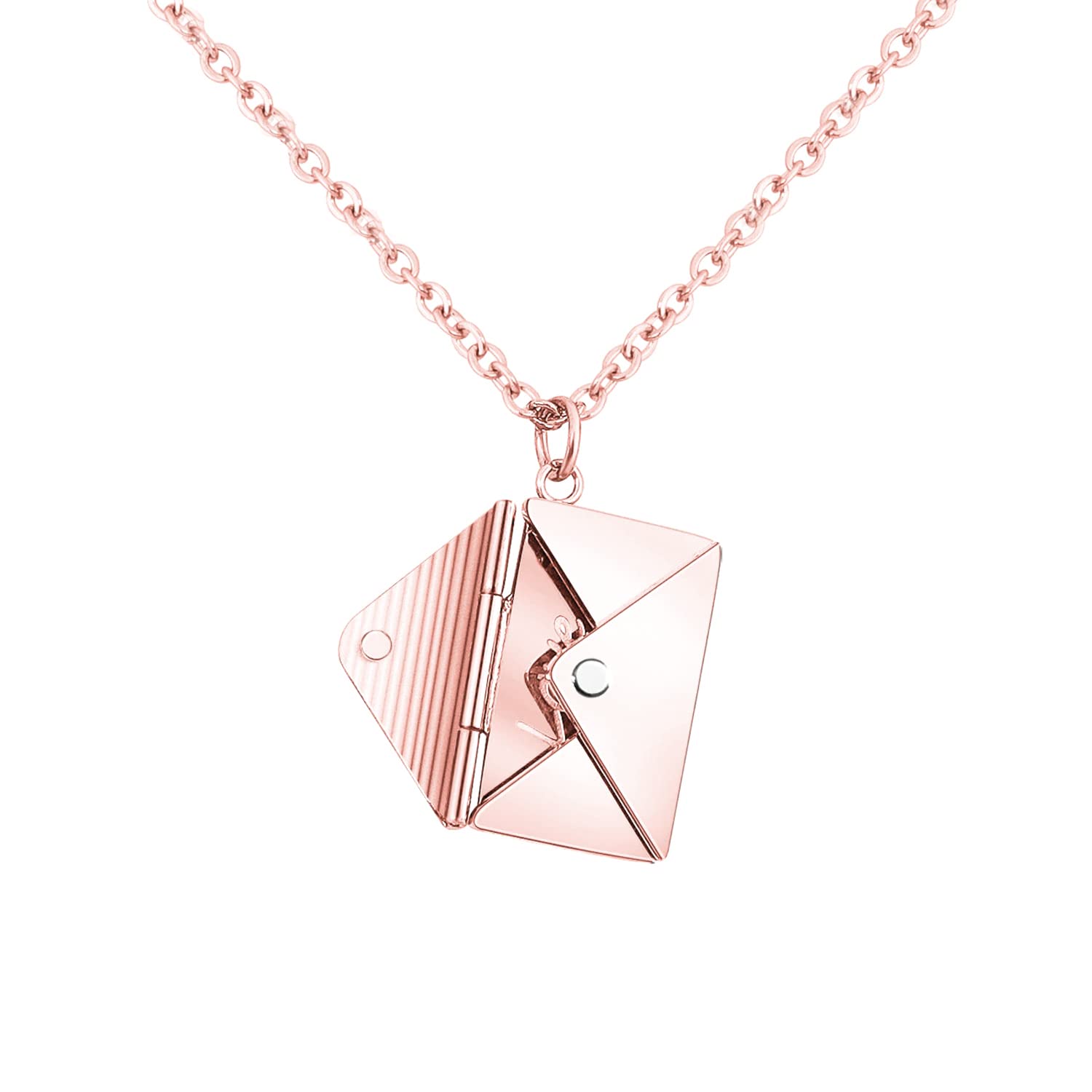 Yellow Chimes Pendant for Women and Girls Rose Gold Pendant Necklace For Women | Staineless Steel Love Heart Pendant Chain | Birthday Anniversary Valentine Gift for Wife Girls Women (Design 7) (B0D4N33ZKC) Amazon Price History, Amazon Price Tracker