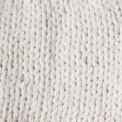 Image of Bernat Handicrafter Cotton Solids Yarn, 1.75 oz, Gauge 4 Medium, 100% Cotton, Off White