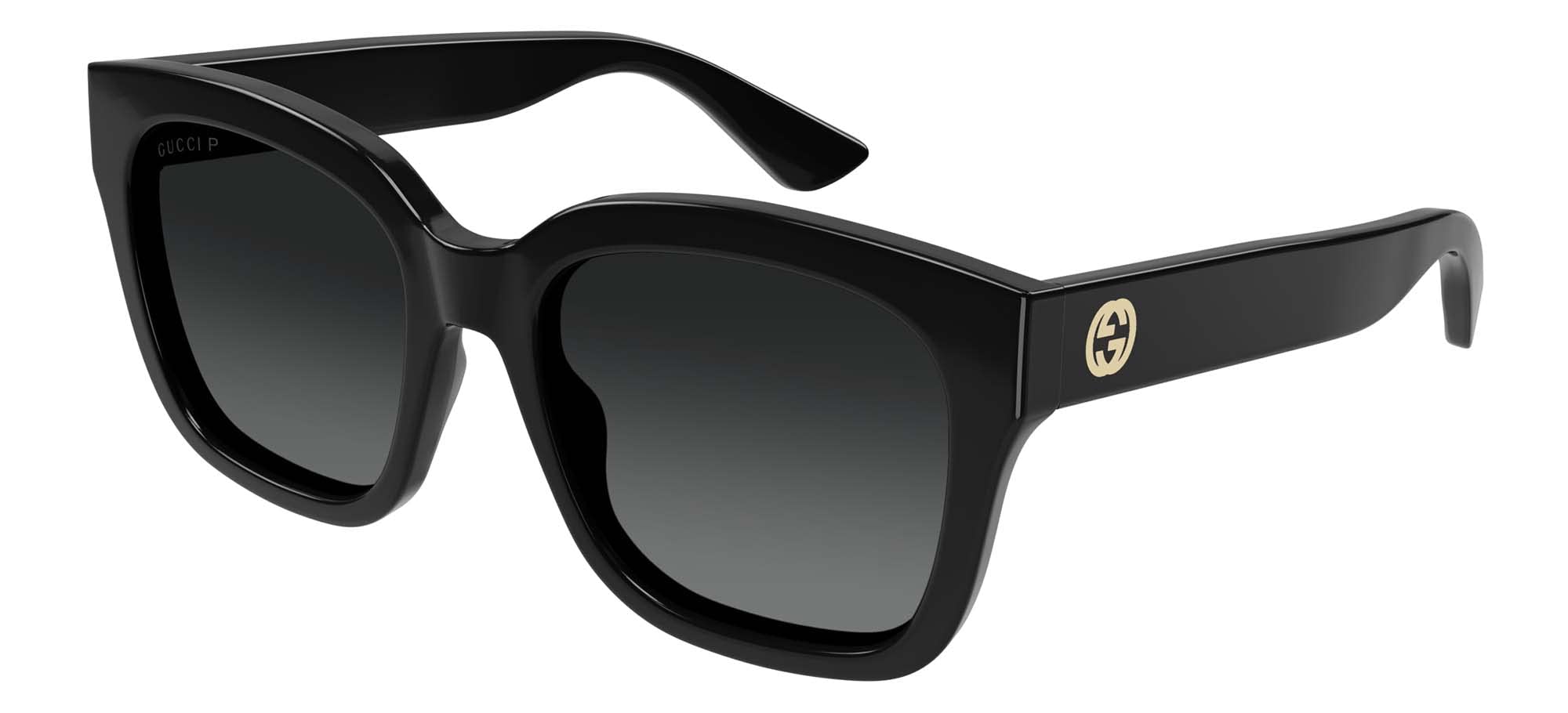 Gucci Gafas de Sol GG1338S Black/Grey Shaded 54/19/140 mujer