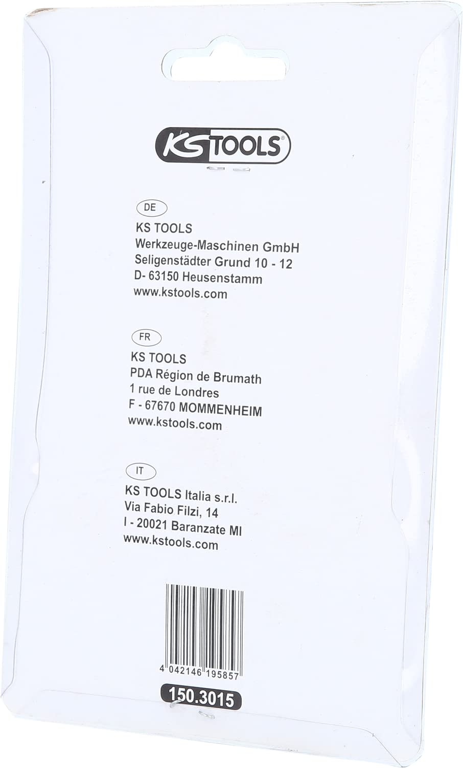 KS Tools 150.3015 Comprobador de tensión de correas dentadas, 100mm