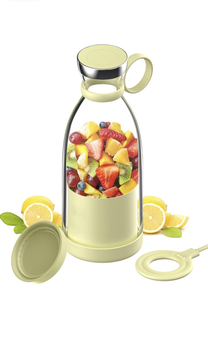 Mélangeur à fruits sans fil au bureau ou en sport - BlendinGo Mini Presse-Jus 350 ML